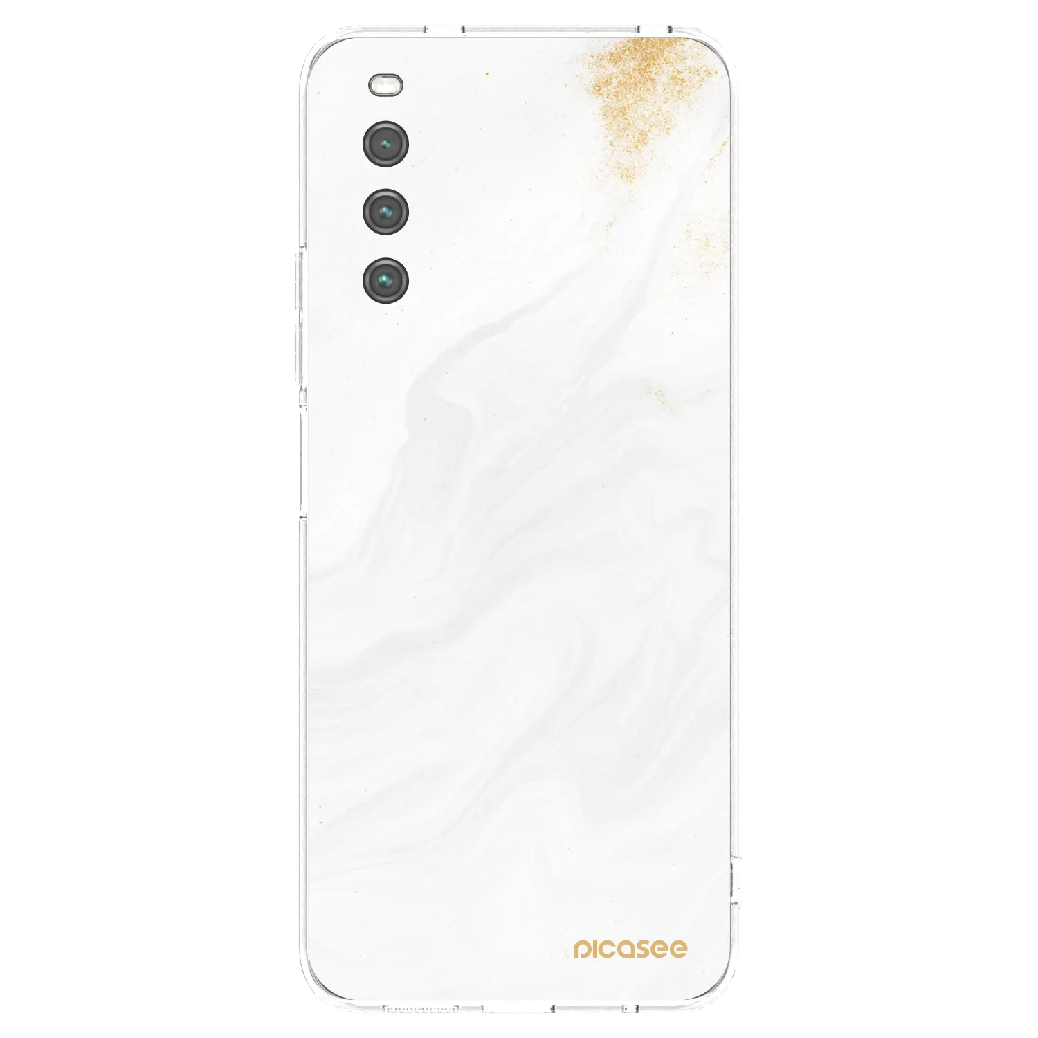 Picasee silikonový průhledný obal pro Sony Xperia 10 IV 5G - Bílá