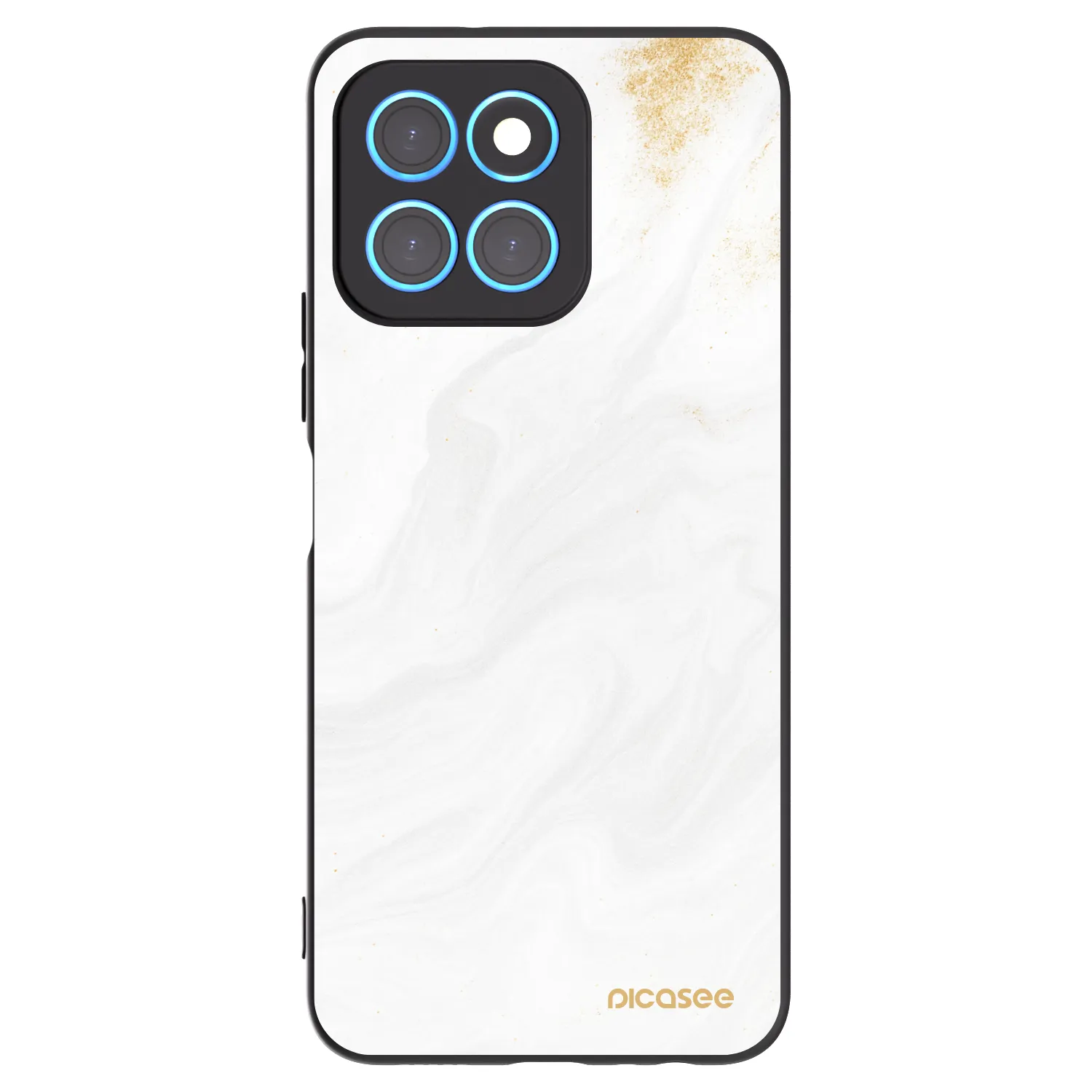 Picasee silikonový černý obal pro Honor X6 - Bílá