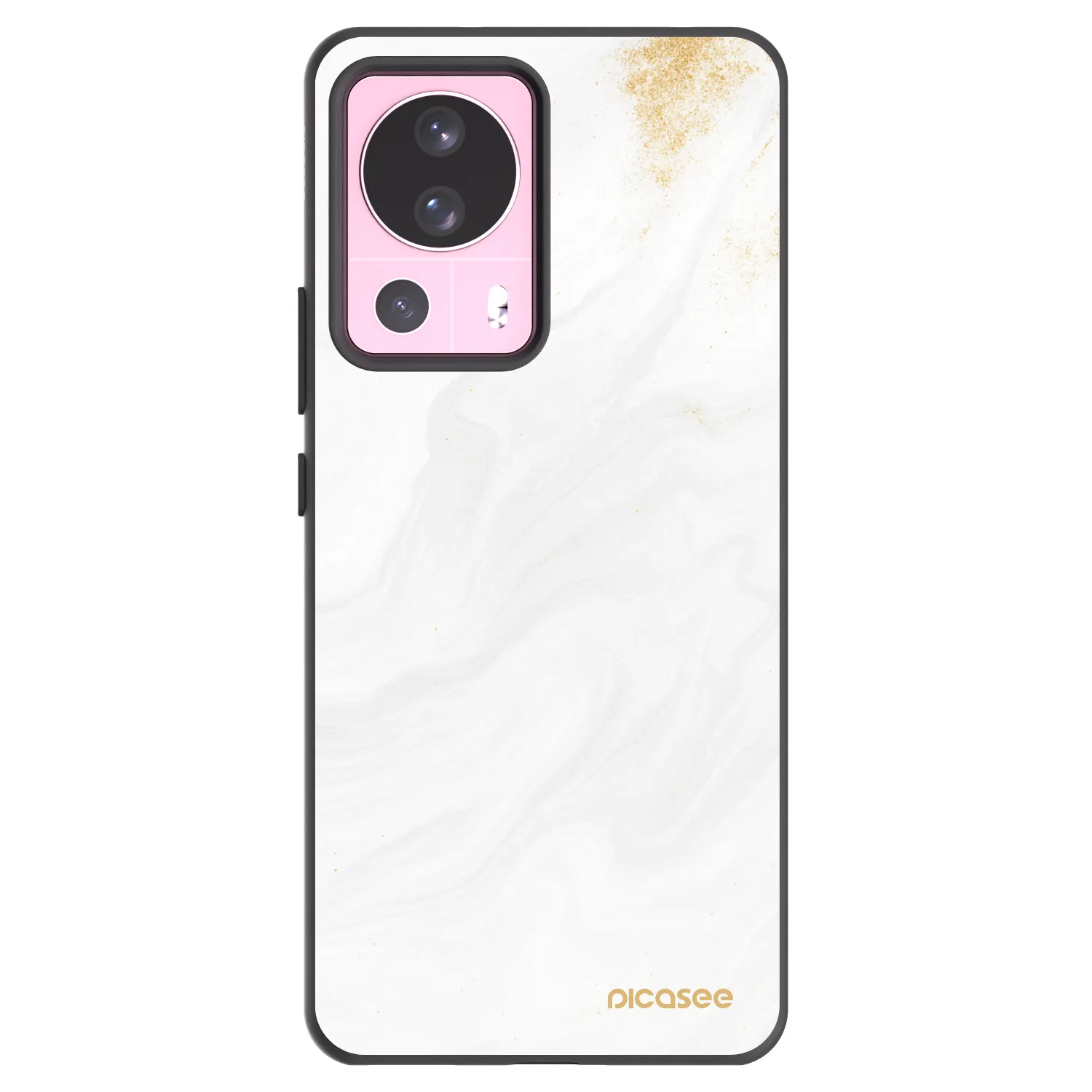 Picasee silikonový černý obal pro Xiaomi 13 Lite - Bílá
