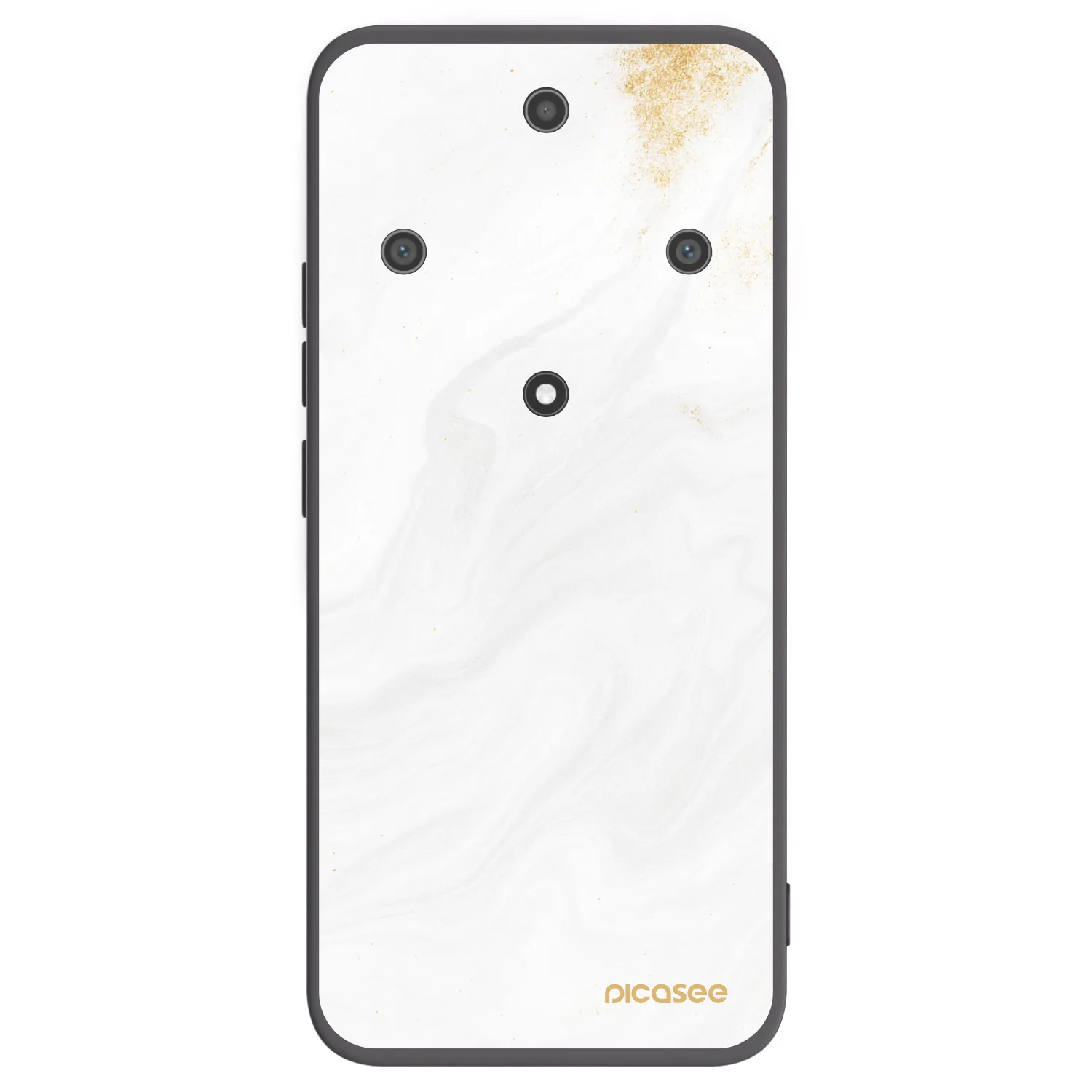 Picasee silikonový černý obal pro Honor Magic5 Lite 5G - Bílá