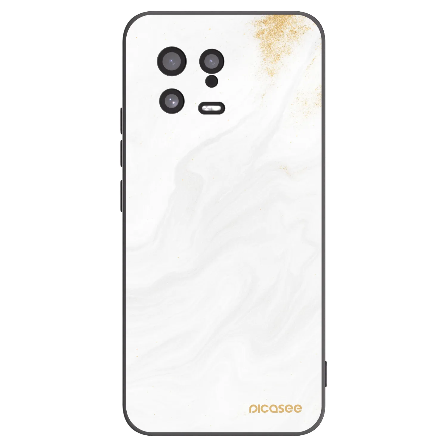Picasee silikonový černý obal pro Xiaomi 13 - Bílá