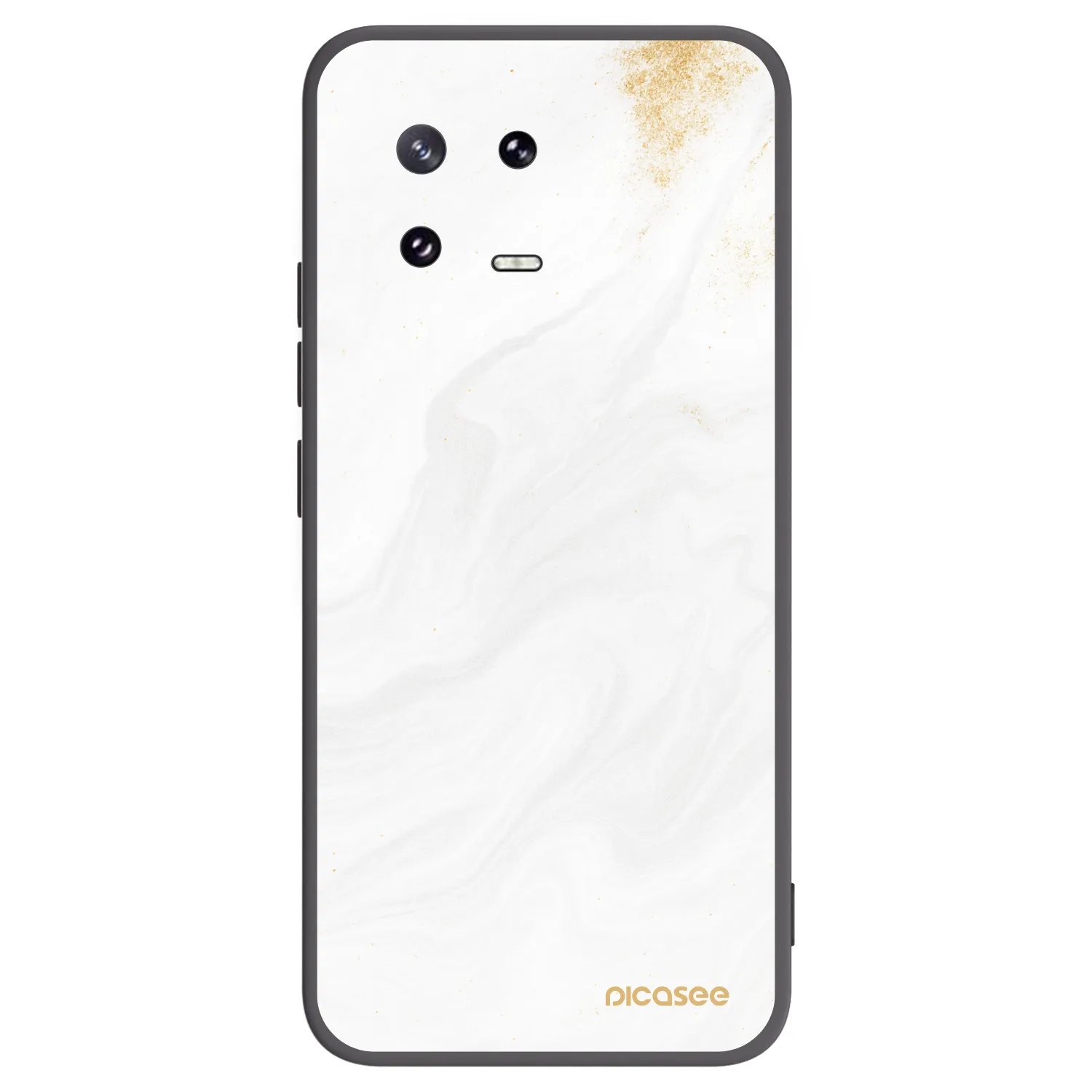 Picasee silikonový černý obal pro Xiaomi 13 Pro - Bílá