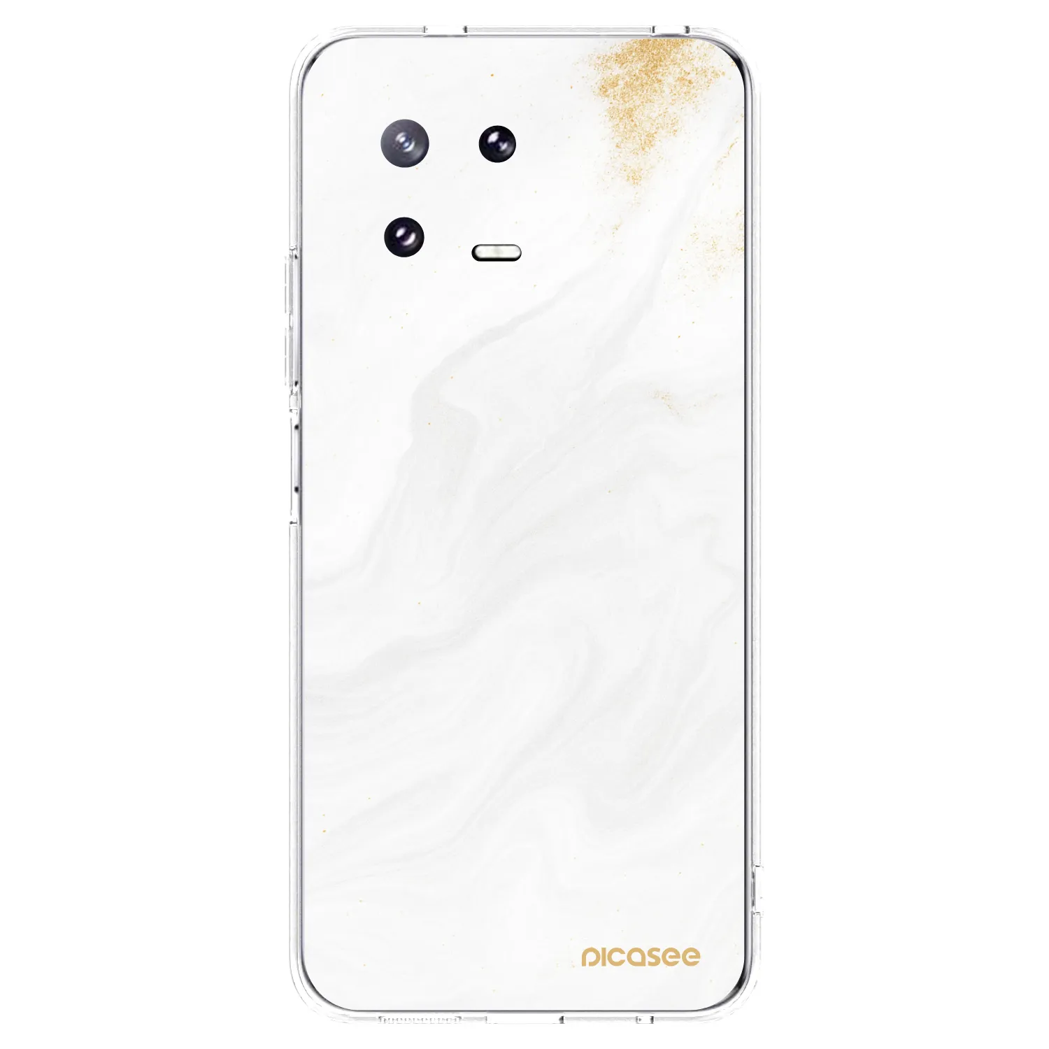 Picasee silikonový průhledný obal pro Xiaomi 13 Pro - Bílá