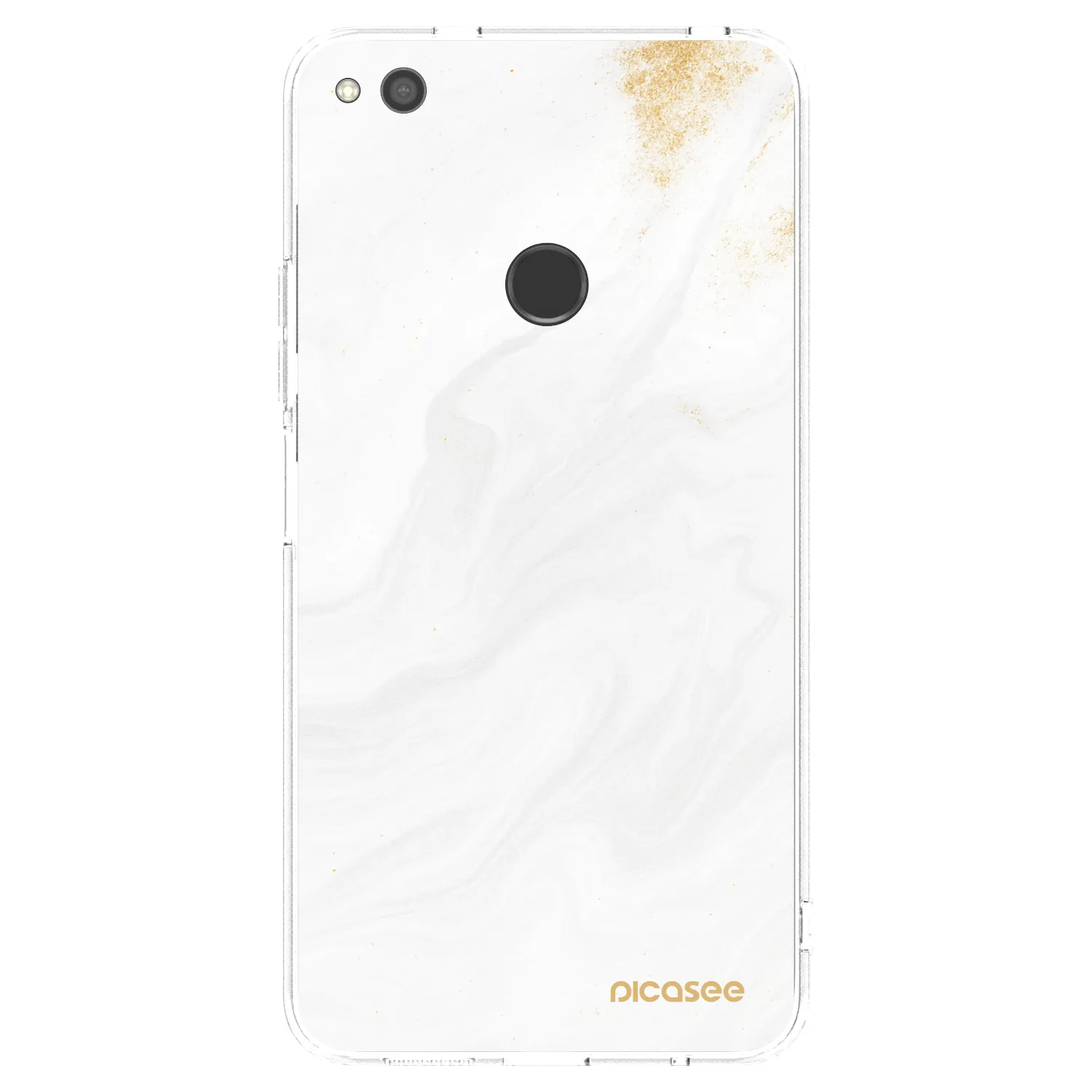 Picasee silikonový průhledný obal pro Huawei P9 Lite 2017 - Bílá