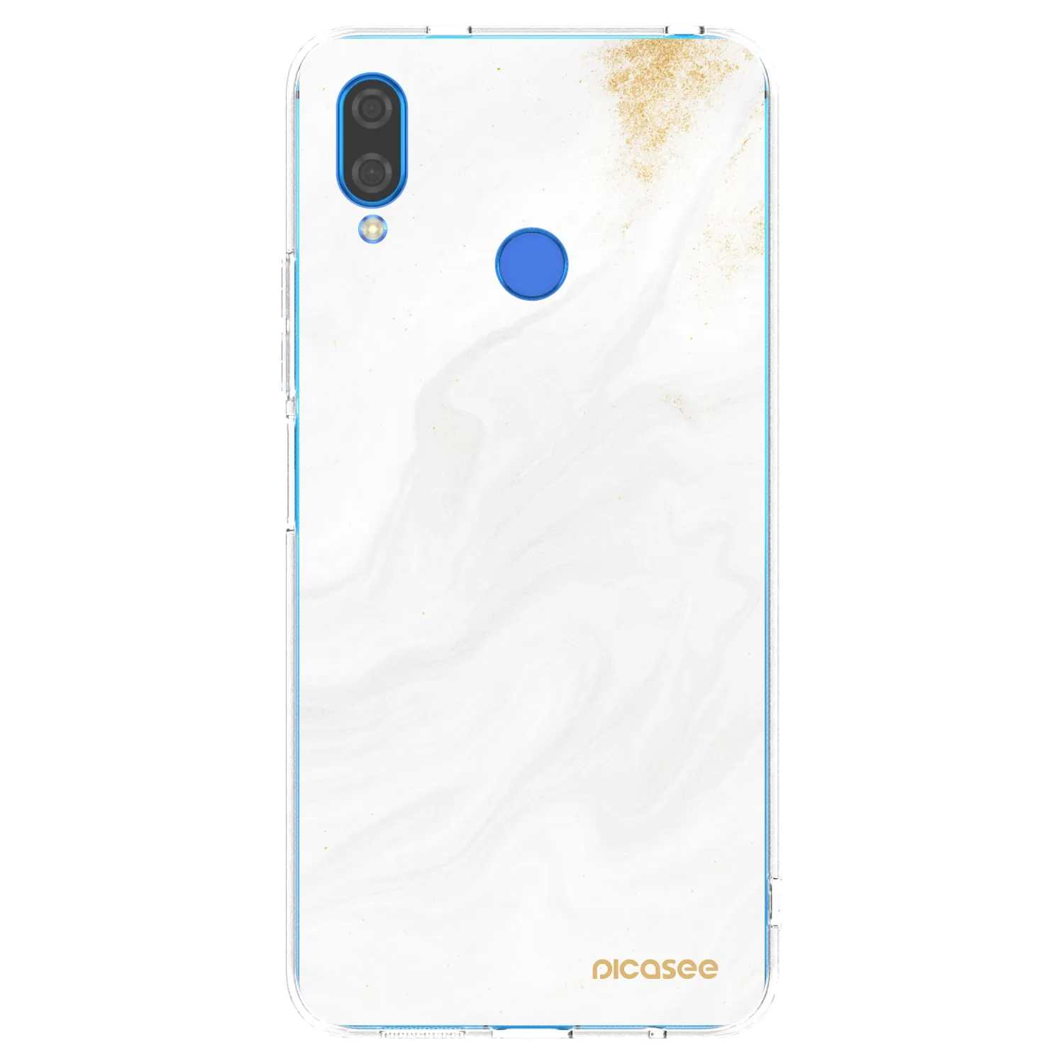 Picasee silikonový průhledný obal pro Huawei Nova 3 - Bílá