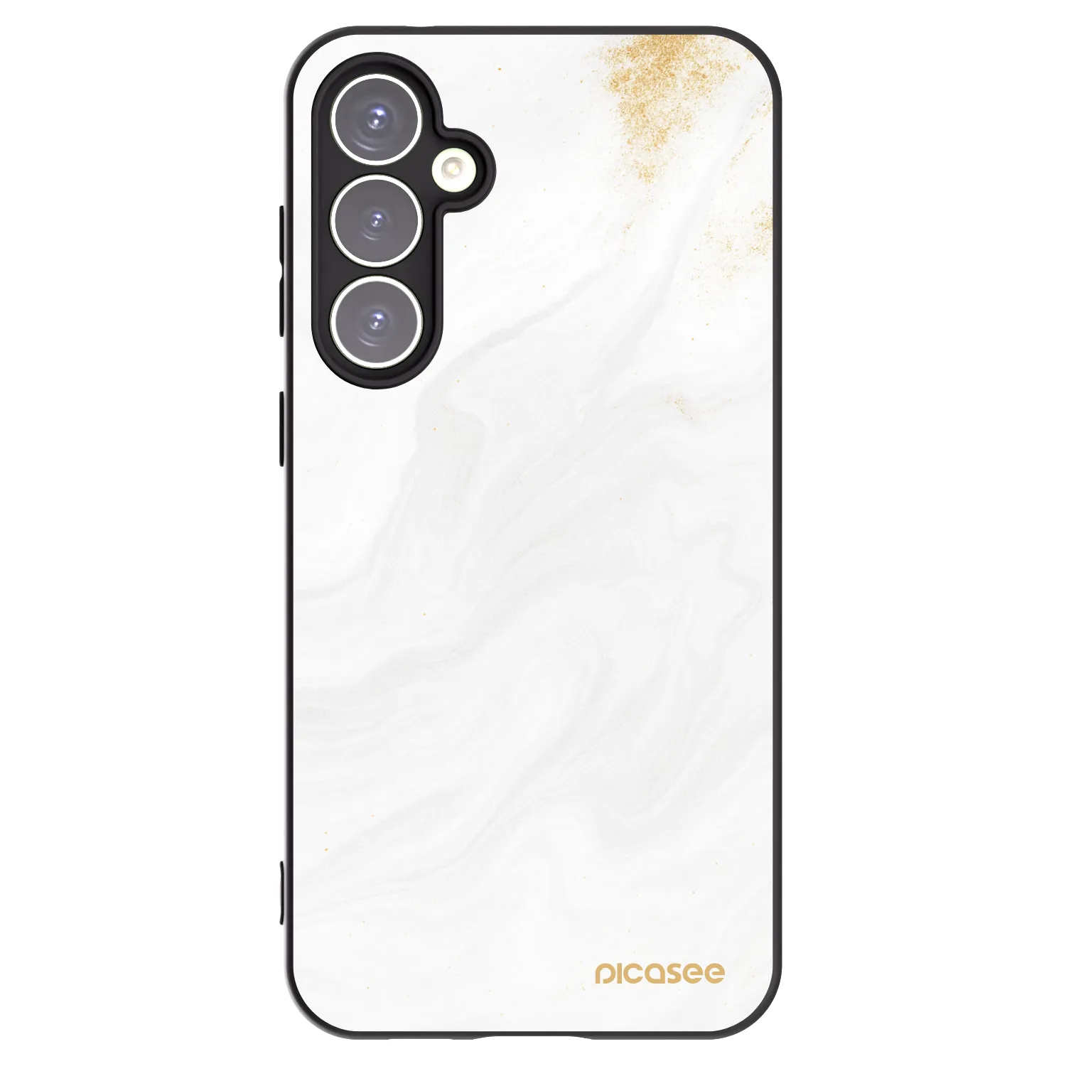 Picasee silikonový černý obal pro Samsung Galaxy S23 FE S711B - Bílá