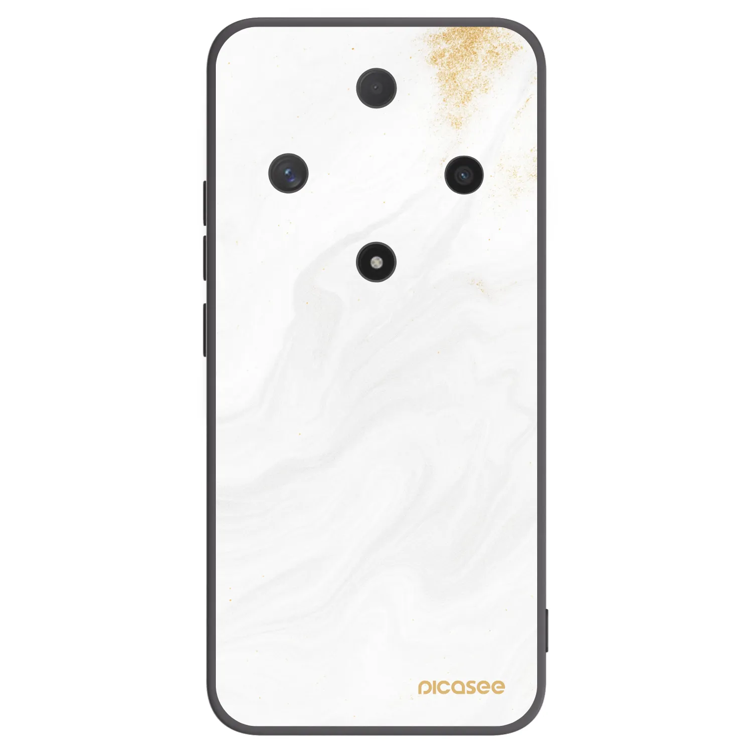 Picasee silikonový černý obal pro Honor Magic6 Lite 5G - Bílá