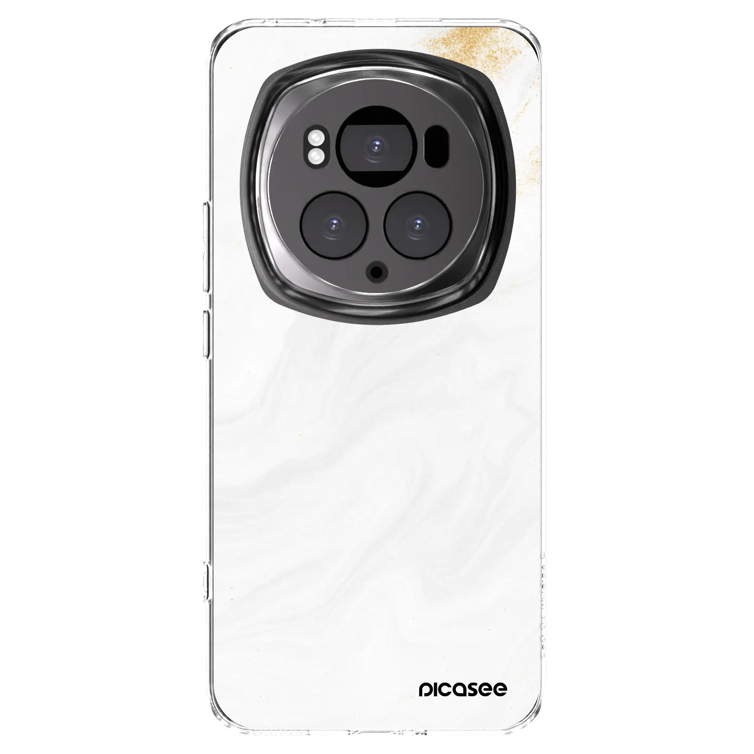 Picasee silikonový průhledný obal pro Honor Magic6 Pro - Bílá