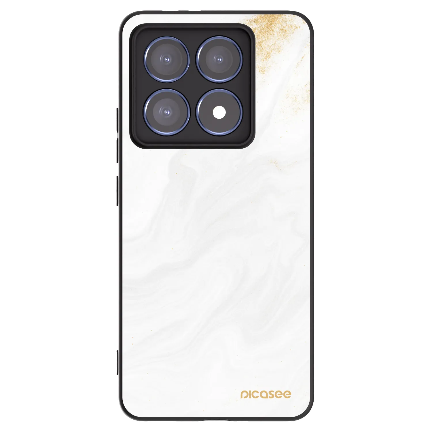 Picasee silikonový černý obal pro Xiaomi 14T Pro - Bílá