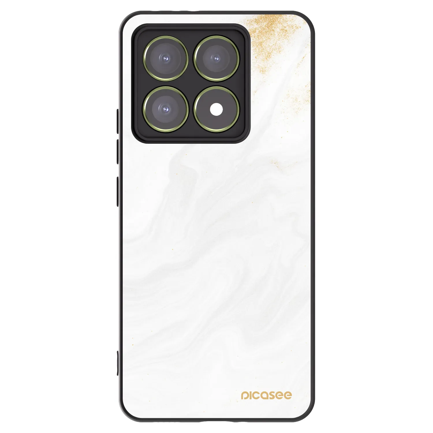Picasee silikonový černý obal pro Xiaomi 14T - Bílá