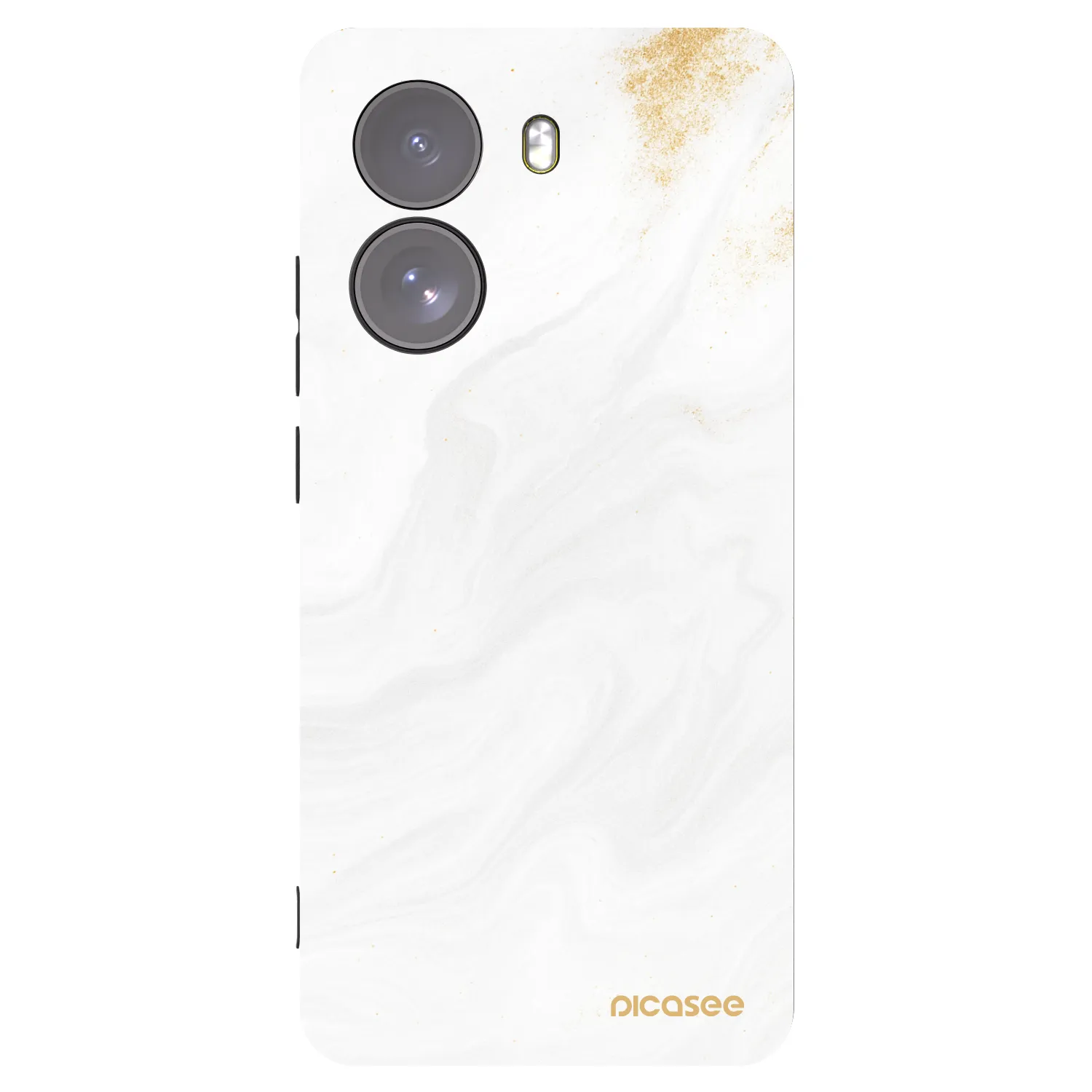 Picasee silikonový černý obal pro Xiaomi Poco X7 - Bílá