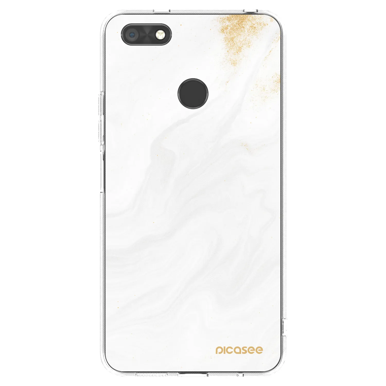 Picasee silikonový průhledný obal pro Huawei P9 Lite Mini - Bílá