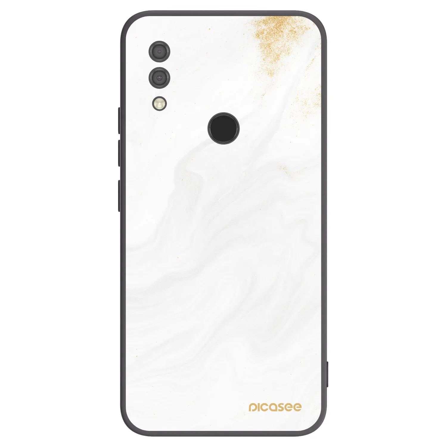 Picasee silikonový černý obal pro Xiaomi Redmi 7 - Bílá