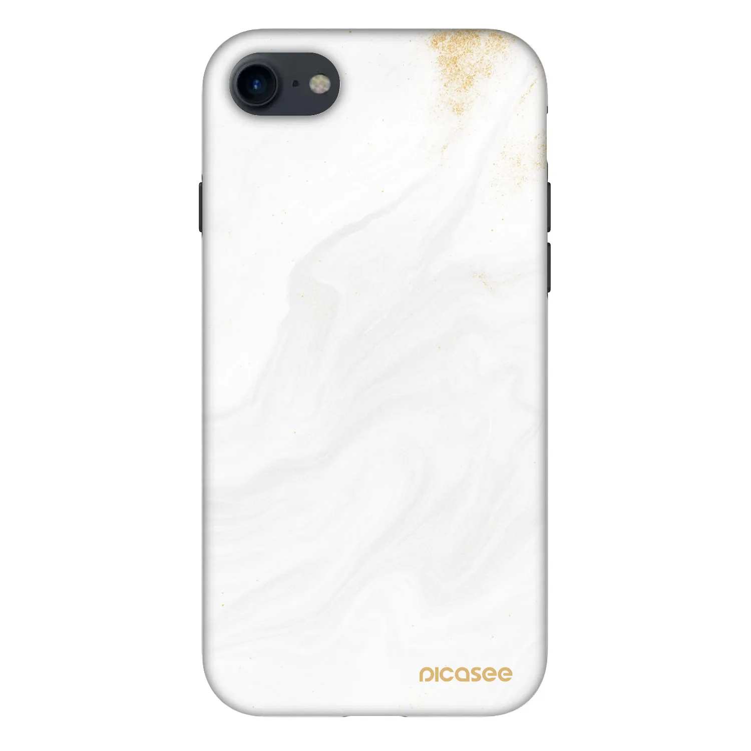 Picasee Fashion Case pro Apple iPhone SE 2020 - Bílá