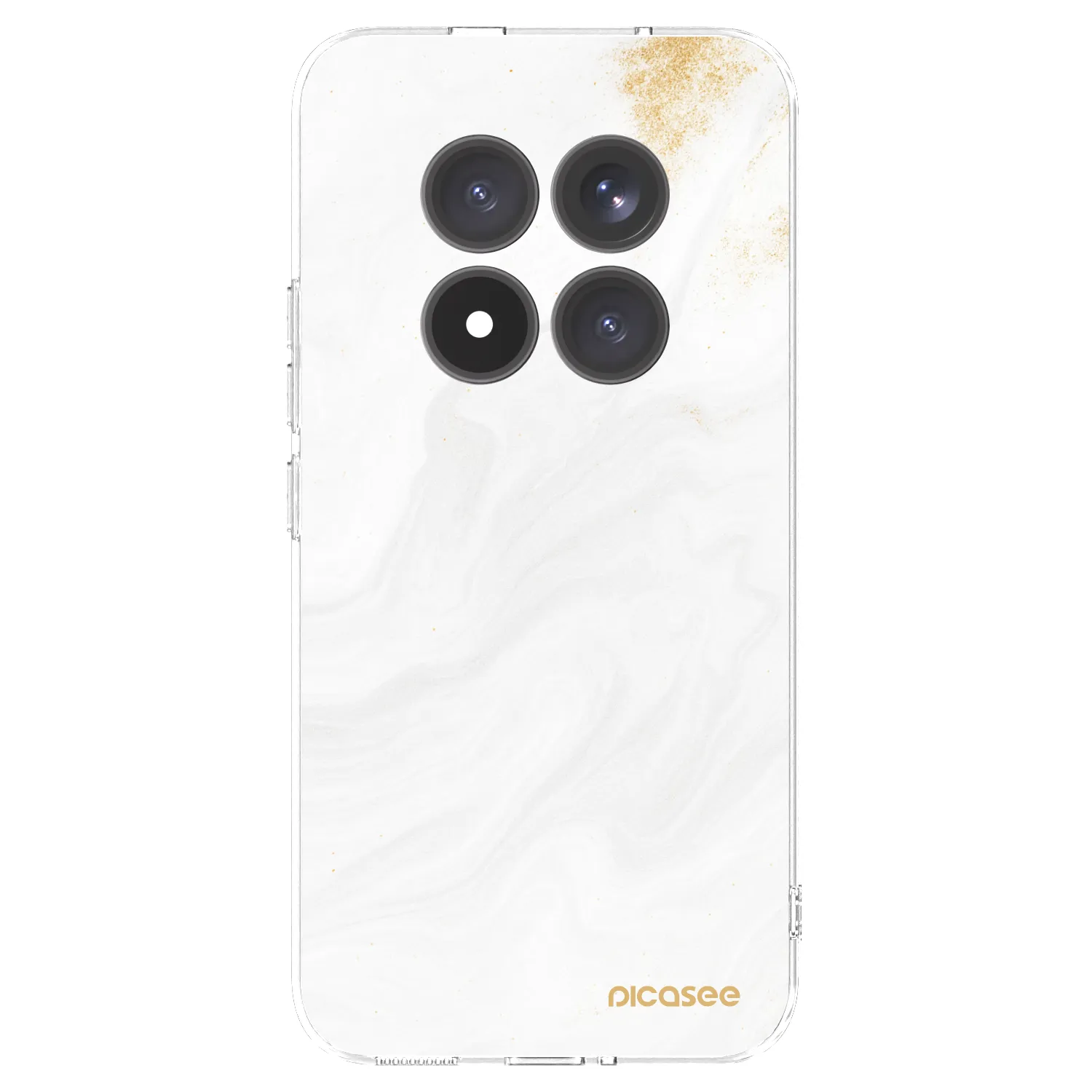Picasee silikonový průhledný obal pro Xiaomi Redmi Note 15 Pro+ - Bílá