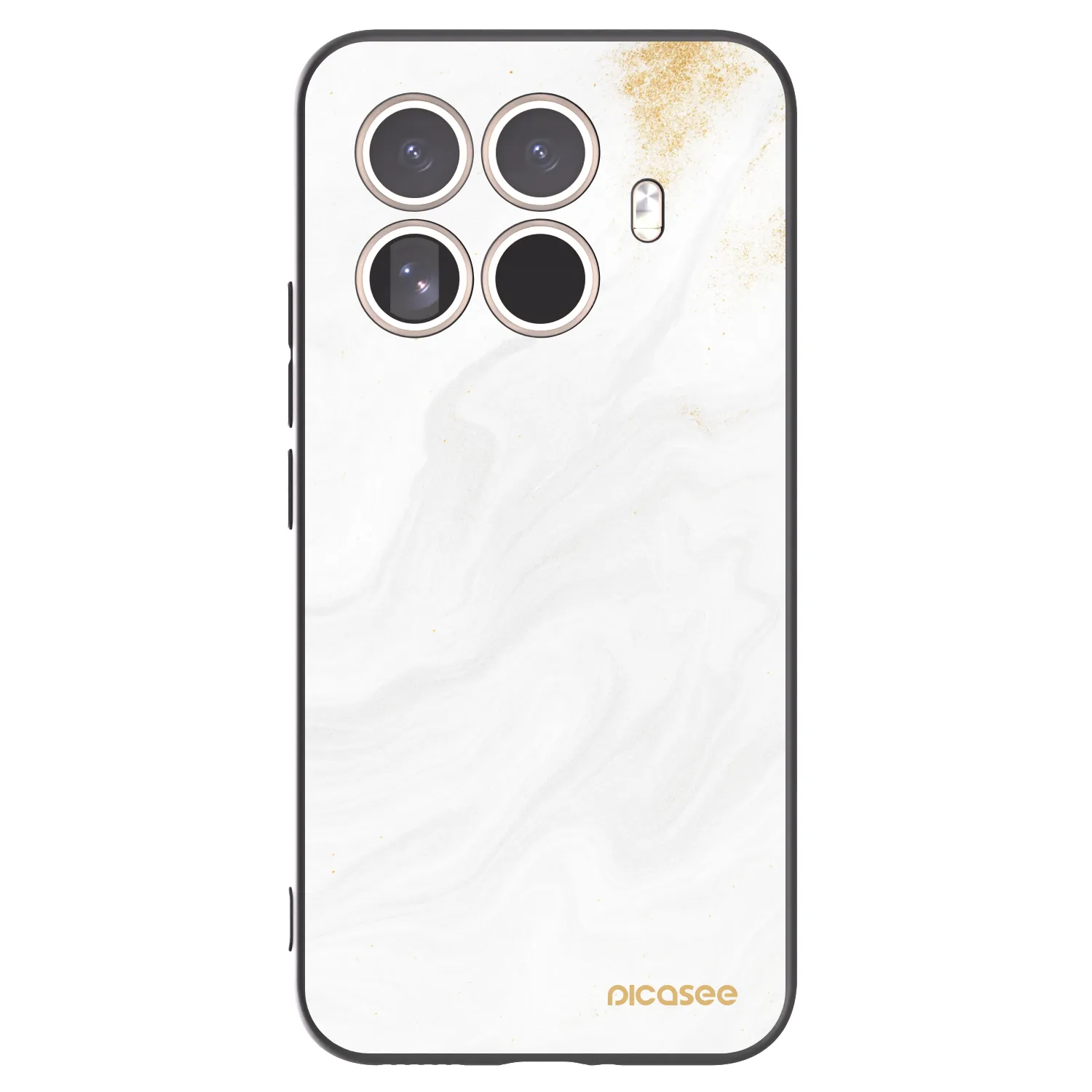 Picasee silikonový černý obal pro Xiaomi 15T Pro - Bílá