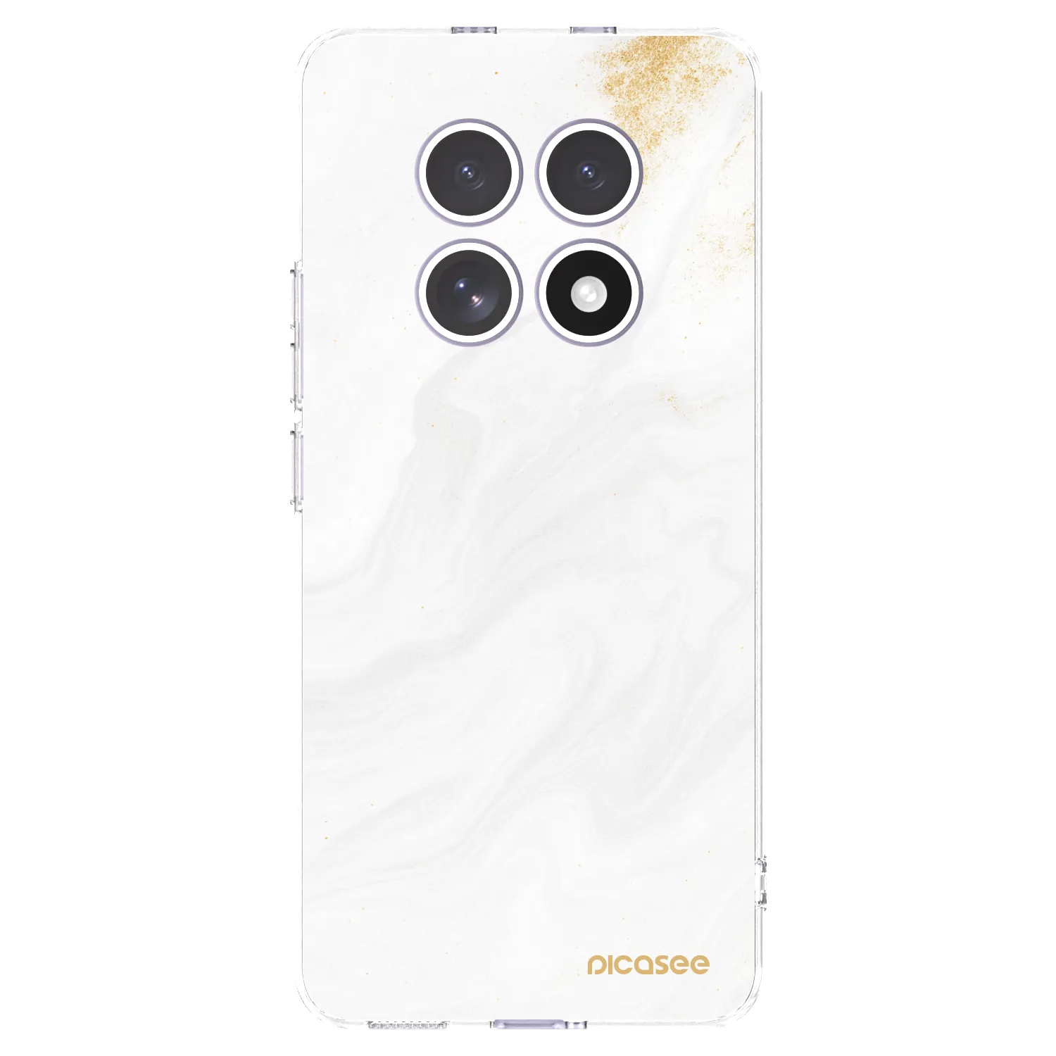 Picasee silikonový průhledný obal pro Xiaomi Redmi Note 15 - Bílá