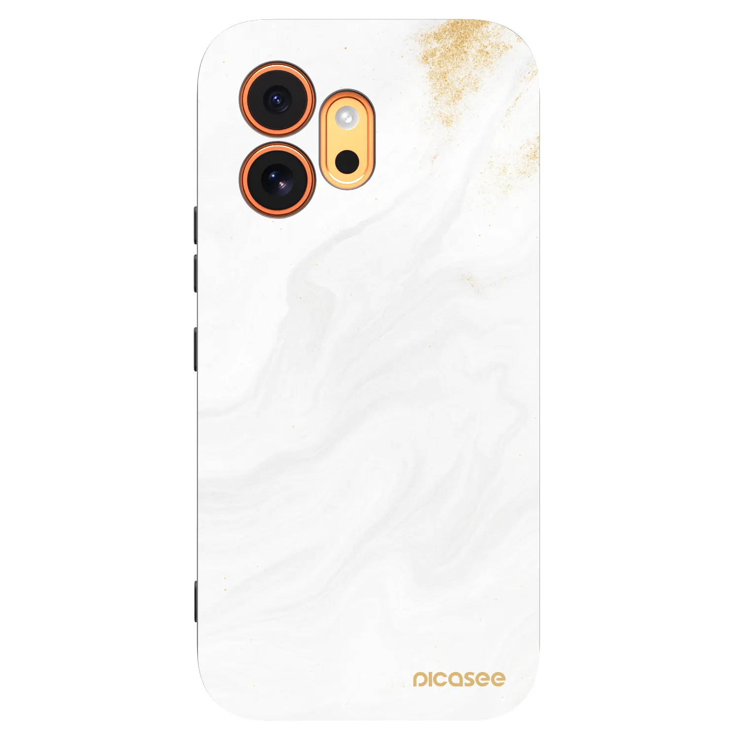 Picasee silikonový černý obal pro Honor 600 - Bílá