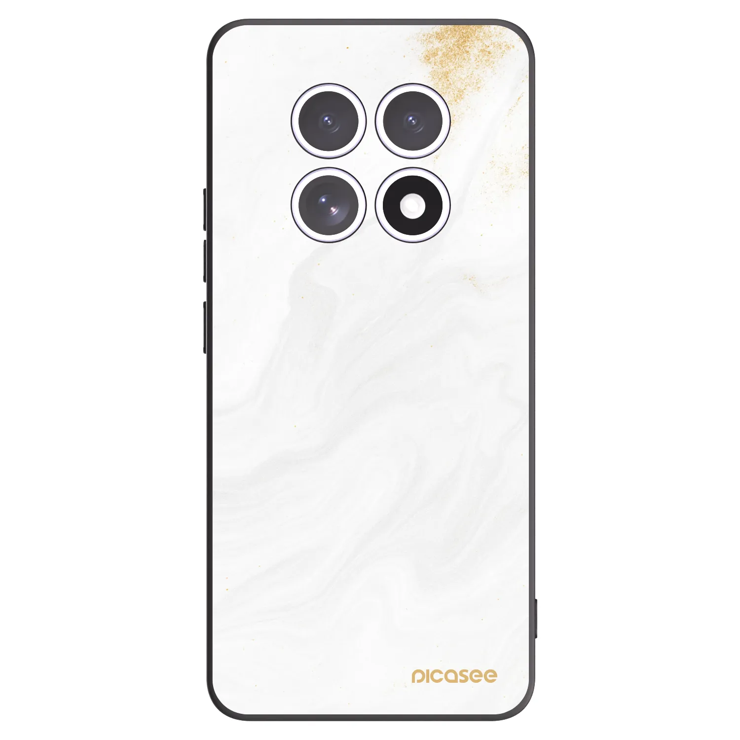 Picasee silikonový černý obal pro Xiaomi Redmi Note 15 5G - Bílá