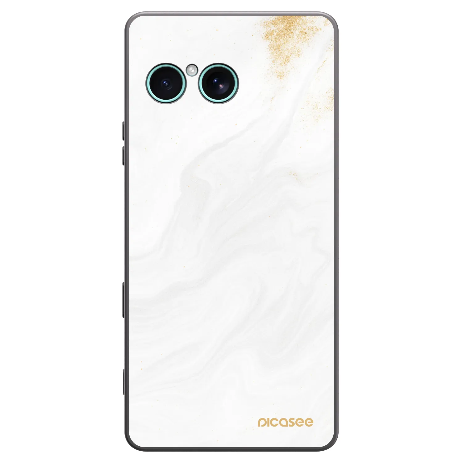 Picasee silikonový černý obal pro Sony Xperia 10 VII - Bílá