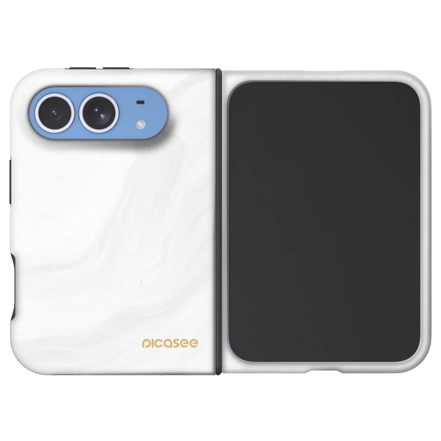 Picasee Fashion Case MagSafe Apple iPhone Duo - Bílá