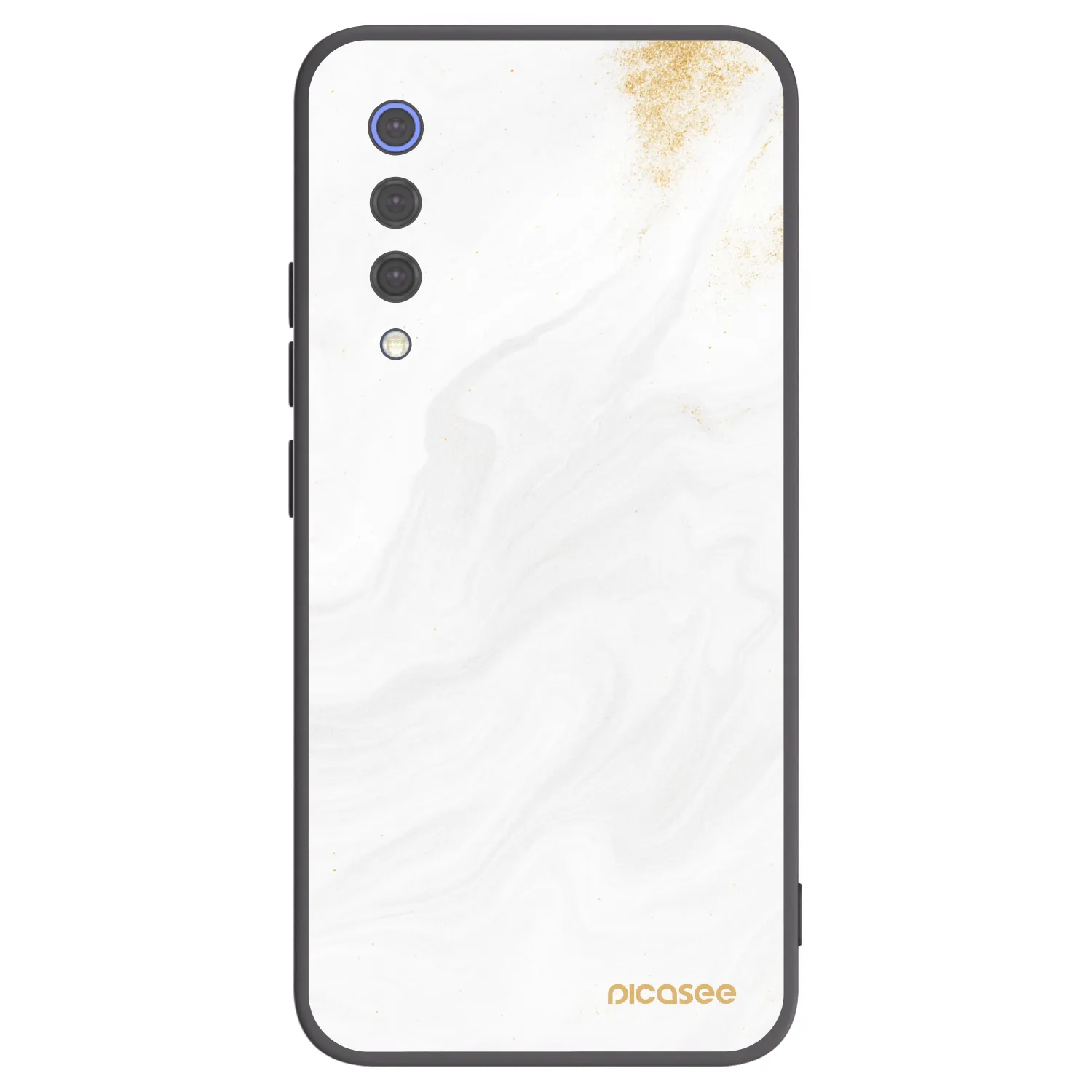 Picasee silikonový černý obal pro Xiaomi Mi 9 SE - Bílá