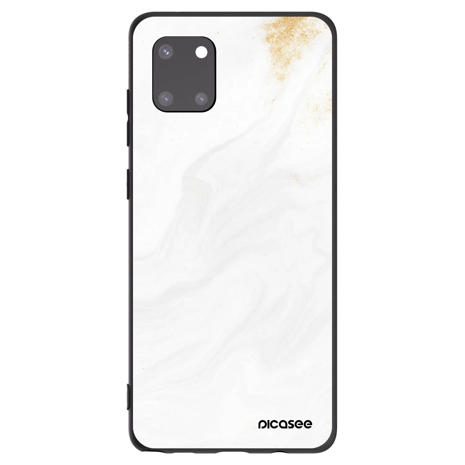 Picasee silikonový černý obal pro Samsung Galaxy Note 10 Lite N770F - Bílá