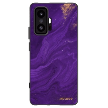 Picasee silikonový černý obal pro Xiaomi 11T Pro - Fialová
