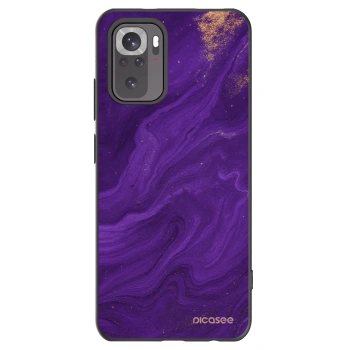 Picasee silikonový černý obal pro Xiaomi Redmi Note 11S 4G - Fialová