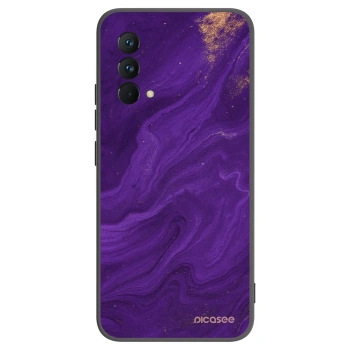 Picasee silikonový černý obal pro Realme GT Master Edition 5G - Fialová