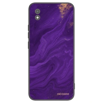 Picasee silikonový černý obal pro Realme C11 (2021) - Fialová