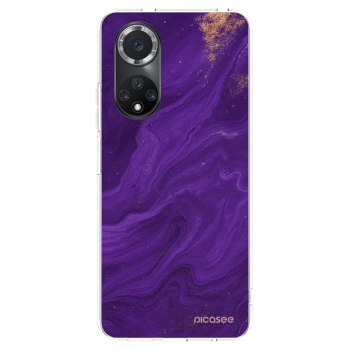 Picasee silikonový průhledný obal pro Huawei Nova 9 SE - Fialová