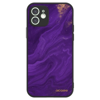 Picasee ULTIMATE CASE MagSafe pro Apple iPhone 12 - Fialová