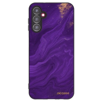 Picasee silikonový černý obal pro Samsung Galaxy A14 4G A145R - Fialová