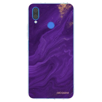 Picasee silikonový průhledný obal pro Huawei Nova 3 - Fialová