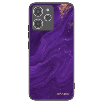 Picasee silikonový černý obal pro Xiaomi Redmi 12 4G - Fialová