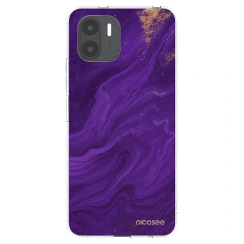 Picasee silikonový průhledný obal pro Xiaomi Redmi A2 - Fialová