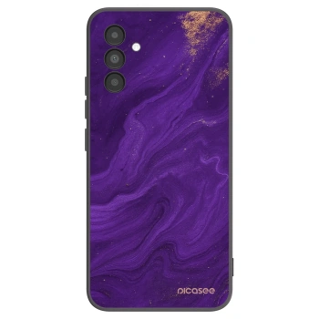 Picasee silikonový černý obal pro Samsung Galaxy A04s A047F - Fialová