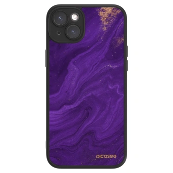 Picasee ULTIMATE CASE MagSafe pro Apple iPhone 15 Plus - Fialová