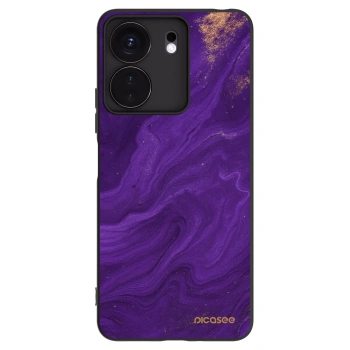 Picasee silikonový černý obal pro Xiaomi Redmi 13C 4G - Fialová