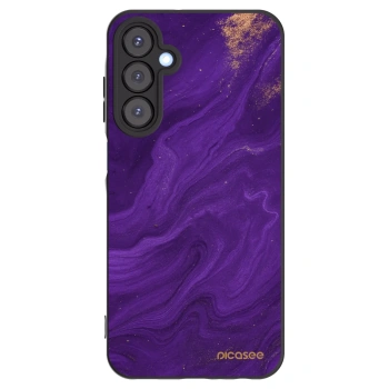 Picasee silikonový černý obal pro Samsung Galaxy A25 A256B 5G - Fialová