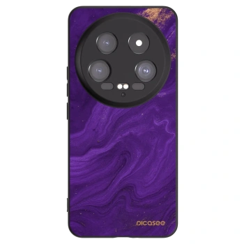 Picasee silikonový černý obal pro Xiaomi 14 Ultra - Fialová