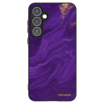 Picasee silikonový černý obal pro Samsung Galaxy A55 5G A556B - Fialová