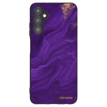 Picasee silikonový černý obal pro Samsung Galaxy A05s A057G - Fialová