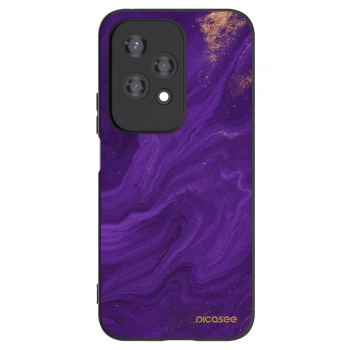 Picasee silikonový černý obal pro Honor 200 Lite - Fialová