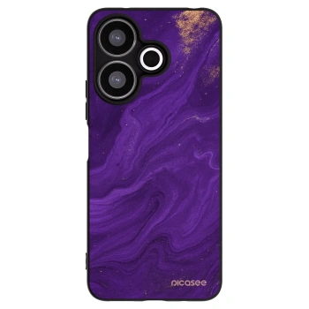 Picasee silikonový černý obal pro Xiaomi Redmi 13 4G - Fialová