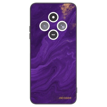 Picasee silikonový černý obal pro Xiaomi Redmi 14C - Fialová