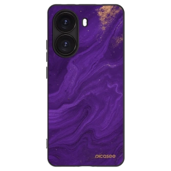 Picasee silikonový černý obal pro Xiaomi Poco X7 Pro 5G - Fialová