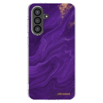 Picasee silikonový průhledný obal pro Samsung Galaxy A56 5G A566B - Fialová