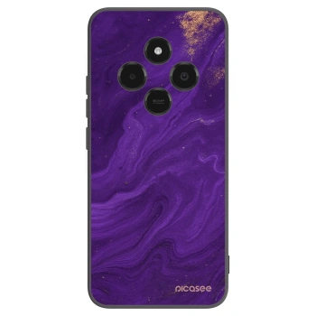 Picasee silikonový černý obal pro Xiaomi Poco C75 - Fialová